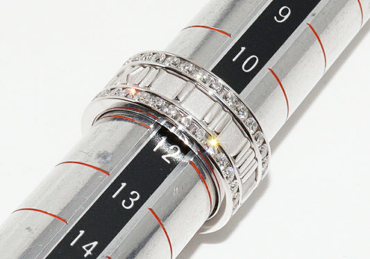 Tiffany & Co Atlas Diamond Ring K18WG