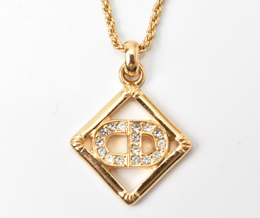 Christian Dior Vintage Necklace Gold