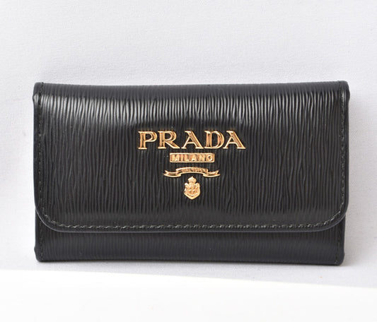 Prada Leather Key Case Holder 1PG222