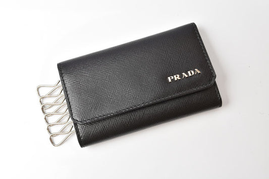 Prada Leather Key Case 2M0025