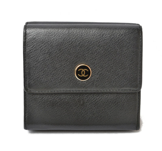 Chanel Leather Bifold Wallet A20902