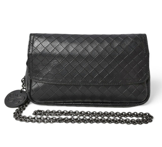 Bottega Veneta Leather Shoulder/Clutch Bag