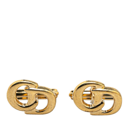 Dior Gold Plated CD Logo Cuffs