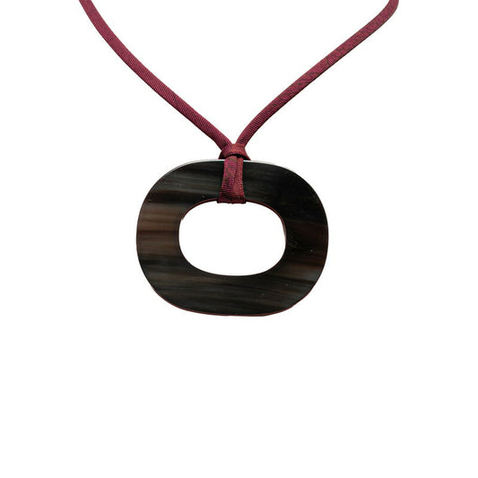 Hermes Buffalo Horn Necklace