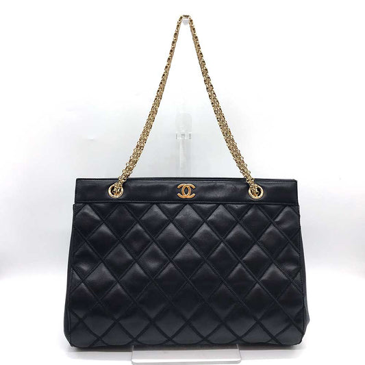 Chanel Bicolore Double Chain Tote Bag