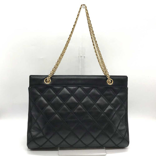 Chanel Bicolore Double Chain Tote Bag