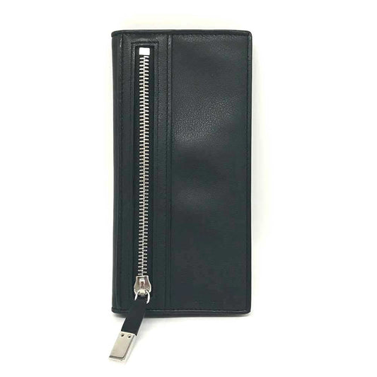 Dior Leather Long Wallet Black