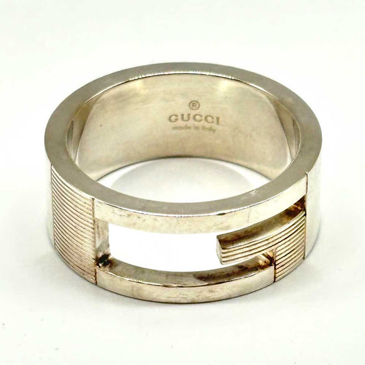 Gucci Silver 925 G Ring 15