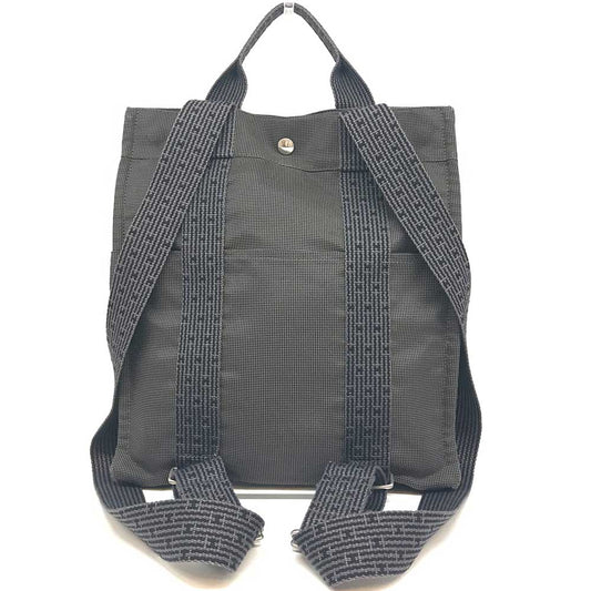 Hermes Herline Ad MM Nylon Backpack