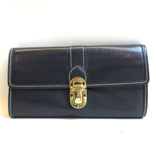 Louis Vuitton Long Wallet Navy M93767