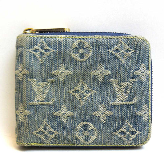 Louis Vuitton Denim Monogram Mini Zippy Wallet M95342