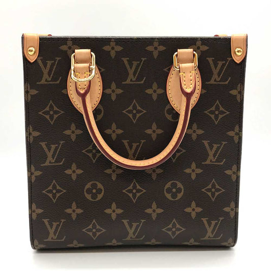 Louis Vuitton Monogram Sac Plat BB Handbag M46265