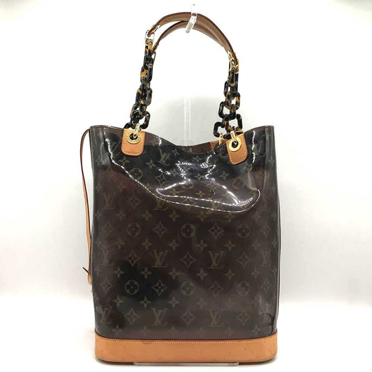 Louis Vuitton Vinyl Leather Cabas Ambre MM Tote M92501