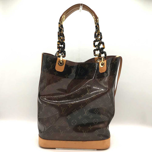 Louis Vuitton Vinyl Leather Cabas Ambre MM Tote M92501