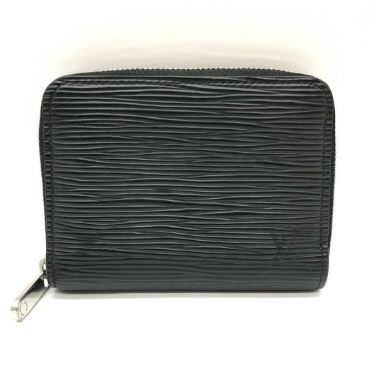 Louis Vuitton Epi Zippy Wallet Coin Purse Black