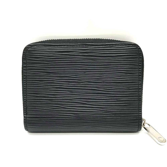 Louis Vuitton Epi Zippy Wallet Coin Purse Black