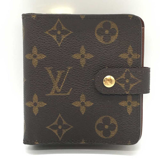 Louis Vuitton Monogram Compact Zip Wallet M61667