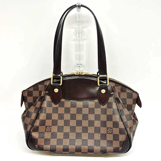 Louis Vuitton Verona PM Damier Ebene Handbag Brown