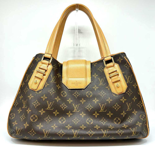 Louis Vuitton Monogram Tote Bag Brown