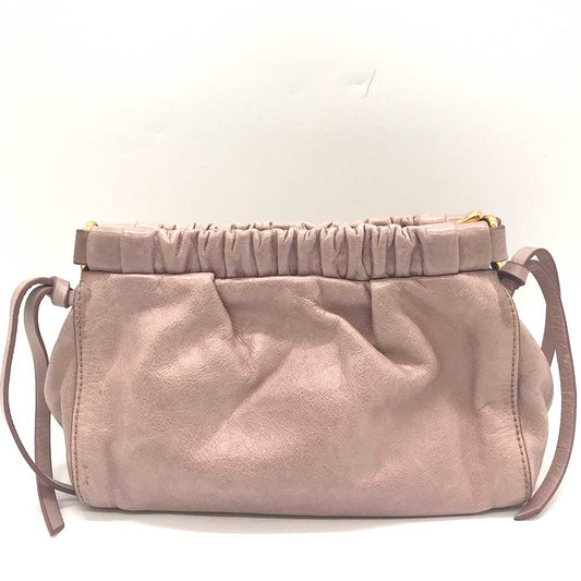 Miu Miu Pink Leather Shoulder Bag