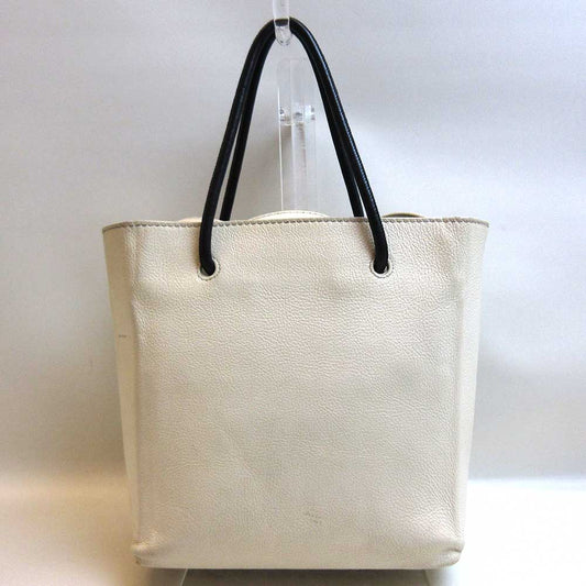 Balenciaga Leather Shopping Tote XXS White