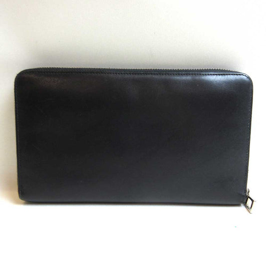 Loewe Leather Organizer Wallet Black