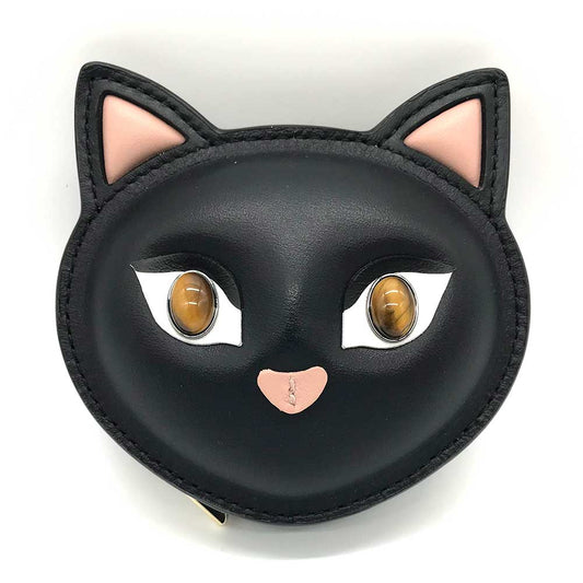 Kate Spade Leather CATS Collab Coin Case