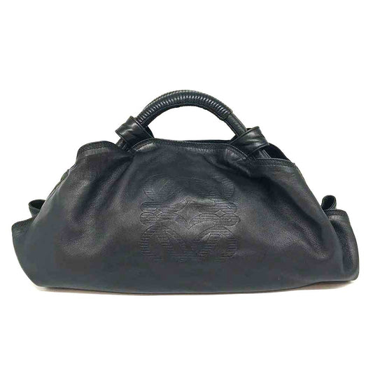 Loewe Nappa Aire Leather Handbag Black