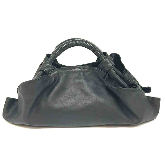 Loewe Nappa Aire Leather Handbag Black