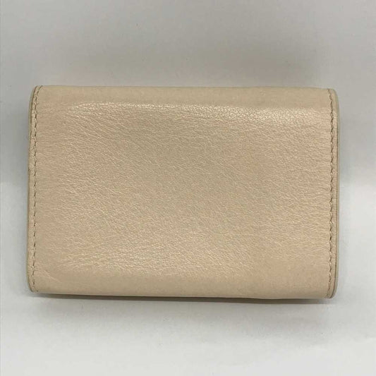 Balenciaga Paper Mini Wallet Ivory White