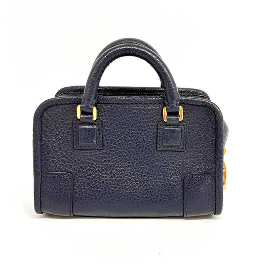 Loewe Micro Mini Amazona Handbag Navy