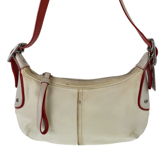 Coach Nylon/Leather Shoulder Bag Pochette J3K-6671