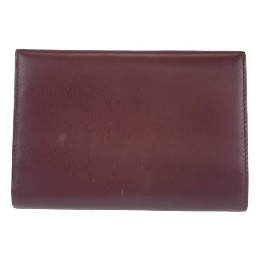 Cartier Vintage Must Line Leather Long Wallet