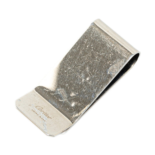 Cartier Must Line Silver Metal Money Clip