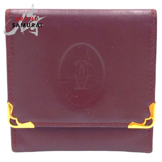 Cartier Must Line Leather Coin Case