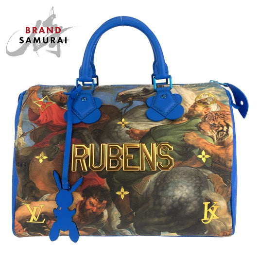 Louis Vuitton Speedy 30 Rubens Jeff Koons Handbag