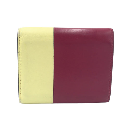 Loewe Anagram Color Block Leather Wallet