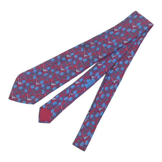 Hermes Silk Patterned Tie