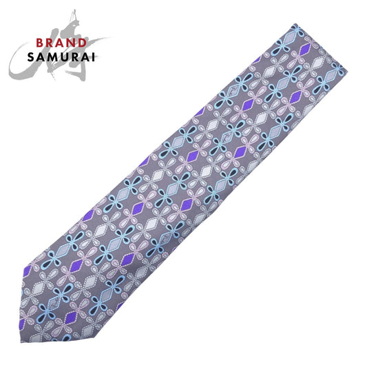 Emilio Pucci Gray Silk Tie