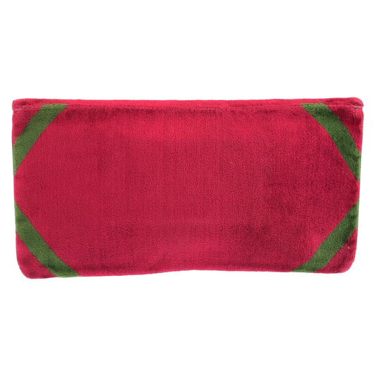 Roberta di Camerino Pink Velour Clutch Bag