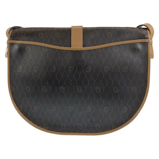 Dior Vintage Honeycomb Leather Shoulder Bag