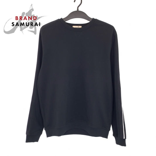 Hermes Cotton Sweatshirt Black White L