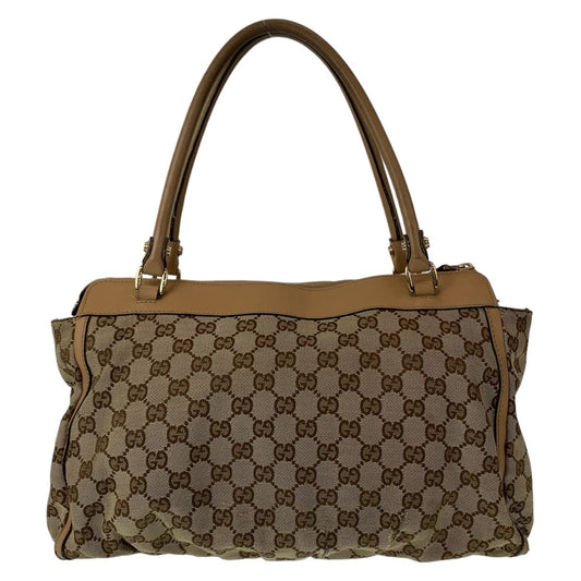 Gucci Abbey Tote Bag GG Canvas/Leather