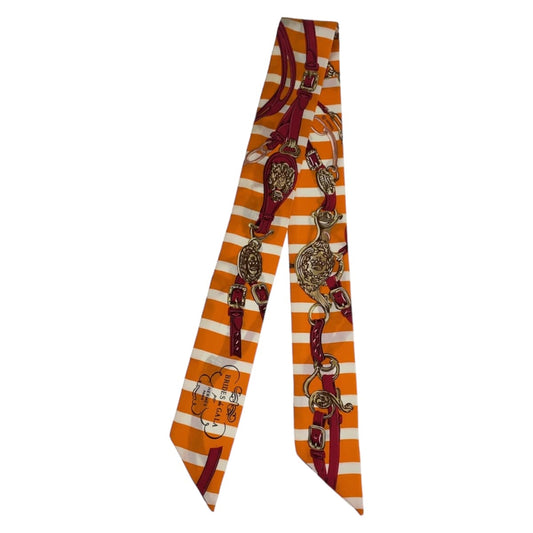 Hermes Silk Twilly Scarf Multicolor