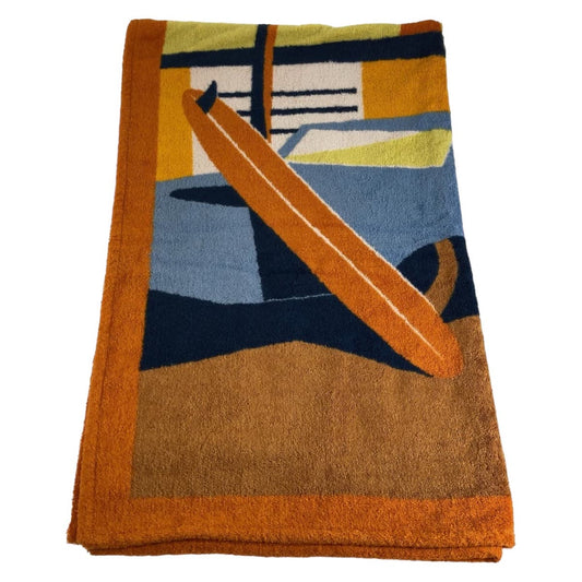 Hermes Cotton Apres La Vague Beach Towel