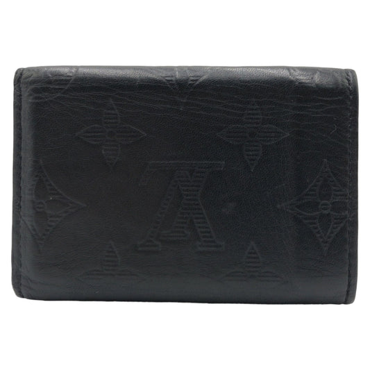 Louis Vuitton Discovery Compact Wallet Black PVC