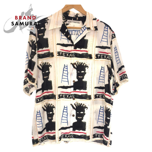 WACKO MARIA Basquiat Rayon Aloha Shirt M