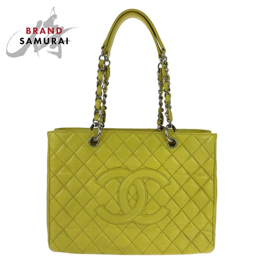 Chanel Vintage Matelasse Caviar Skin Tote Bag