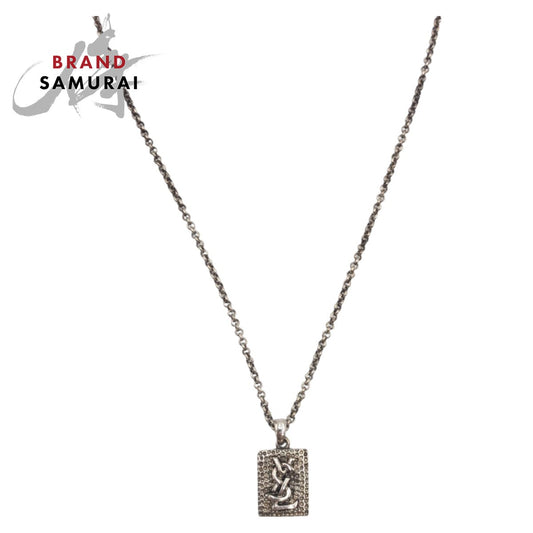 Yves Saint Laurent Silver Plated Necklace