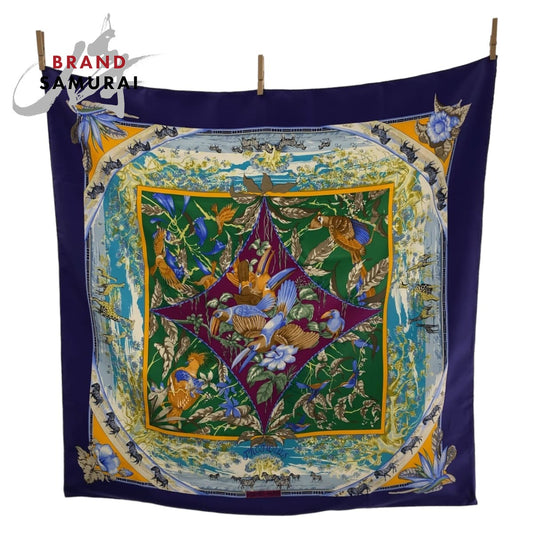 Hermes Silk Tropiques Scarf